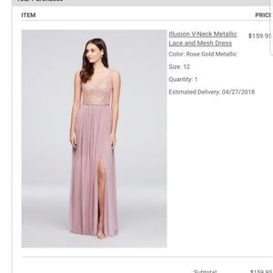 Bridesmaid dress